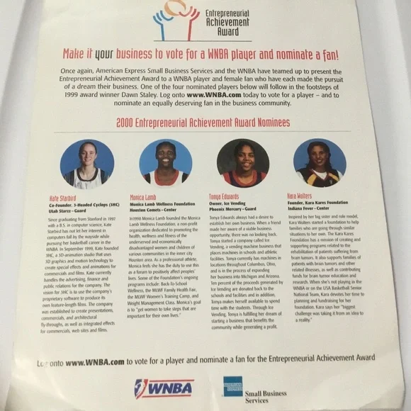 Dawn Staley WNBA Charlotte Sting Poster (14 x11) Gamecocks USC, UVA - Picture 5 of 8